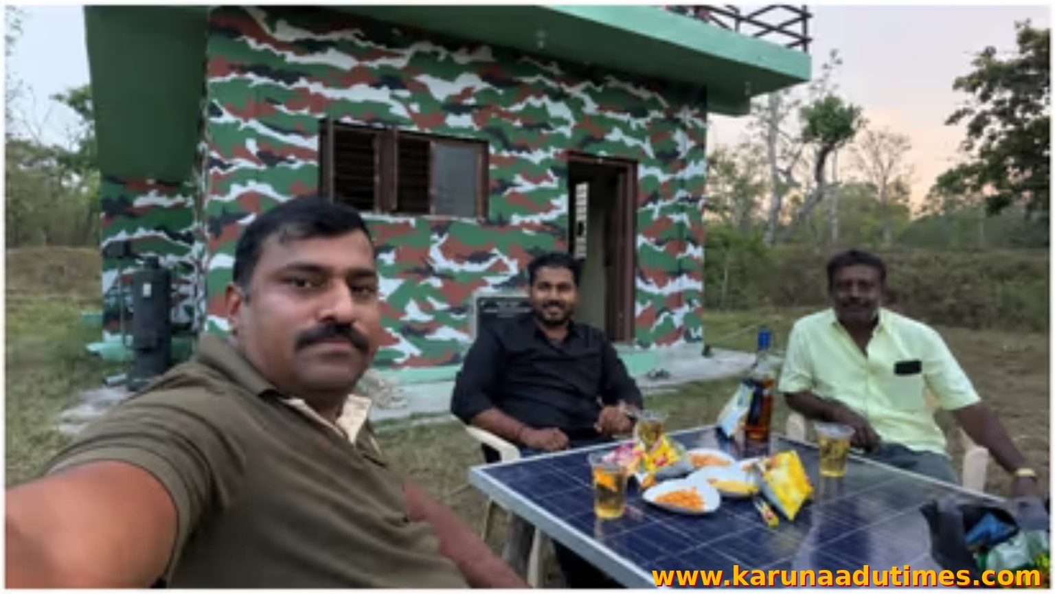 ಬಂಡೀಪುರ ಕಾಡಿನಲ್ಲಿ ರೌಡಿಶೀಟರ್‌ನ ಬಿಂದಾಸ್ ಪಾರ್ಟಿ!